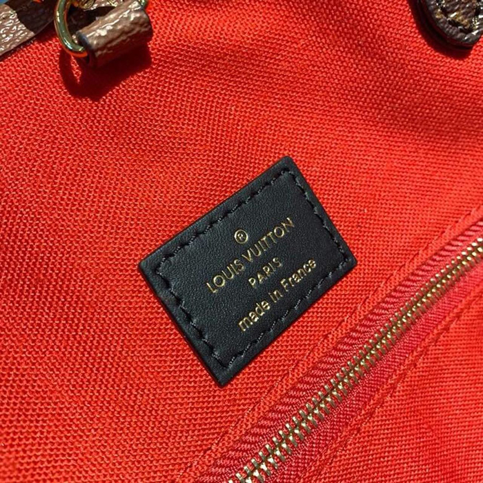 Сумка Louis Vuitton Onthego M44576 Monogram Coated Canvas "Brown" фото № 9