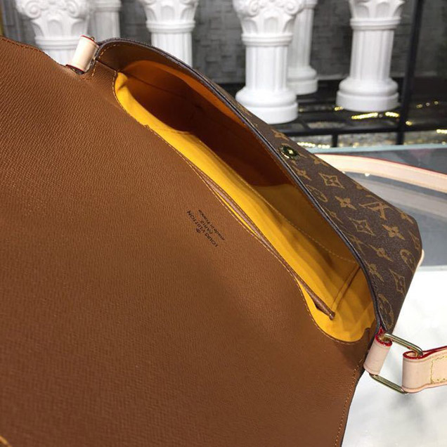 Сумка Louis Vuitton Musette Tango Short Strap Shoulder Bag Monogram Canvas Fall Winter 2018 Collection M51257 "Brown" фото № 6
