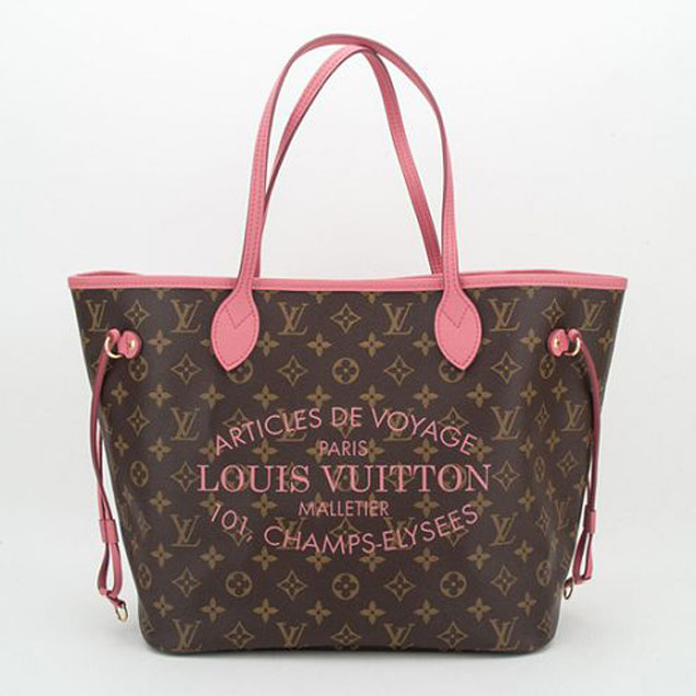 Сумка Louis Vuitton M40939 Neverfull MM Shoulder Bag Monogram Canvas "Brown" фото № 2