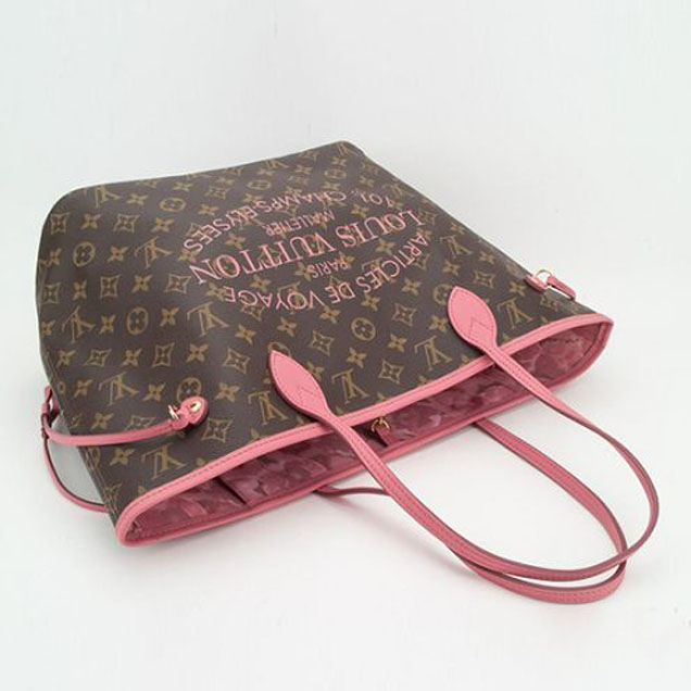 Сумка Louis Vuitton M40939 Neverfull MM Shoulder Bag Monogram Canvas "Brown" фото № 5