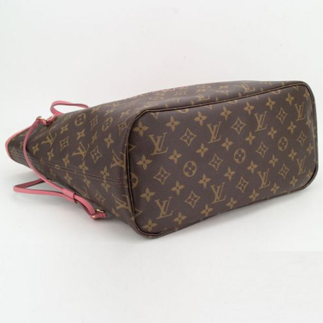 Сумка Louis Vuitton M40939 Neverfull MM Shoulder Bag Monogram Canvas "Brown" фото № 6
