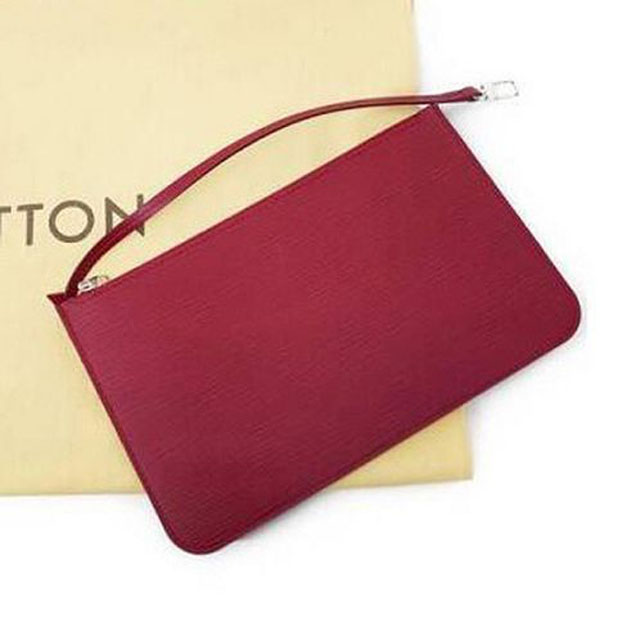 Сумка Louis Vuitton M40954 Neverfull MM Shoulder Bag Epi Leather "Red" фото № 6