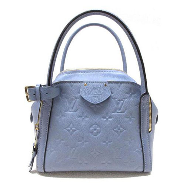 Сумка Louis Vuitton M41042 Marais BB Tote Bag Monogram Empreinte Leather "Blue" фото № 2