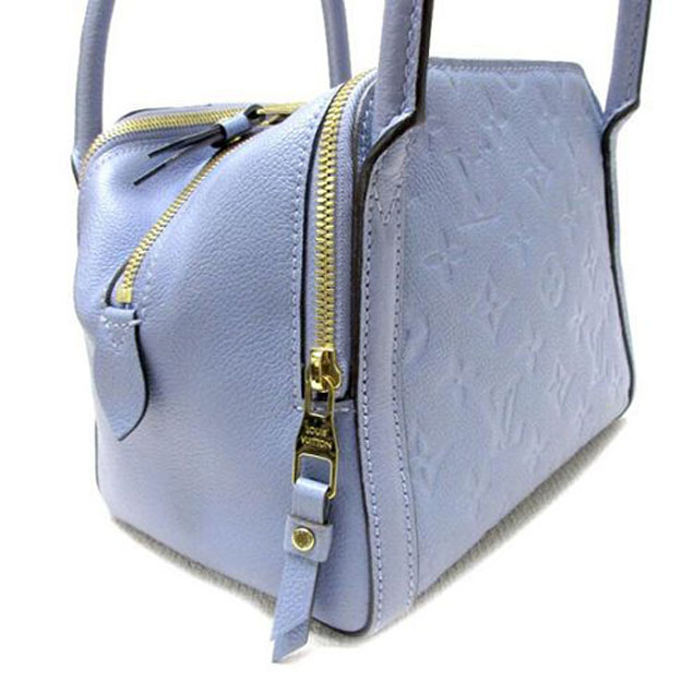 Сумка Louis Vuitton M41042 Marais BB Tote Bag Monogram Empreinte Leather "Blue" фото № 3