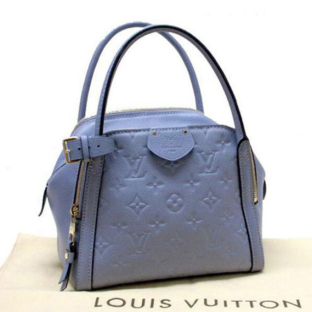 Сумка Louis Vuitton M41042 Marais BB Tote Bag Monogram Empreinte Leather "Blue" фото № 6
