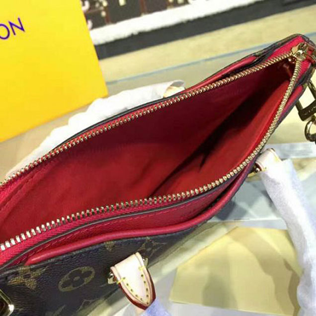 Сумка Louis Vuitton M41241 Pallas BB Tote Bag Monogram Canvas "Brown" фото № 9