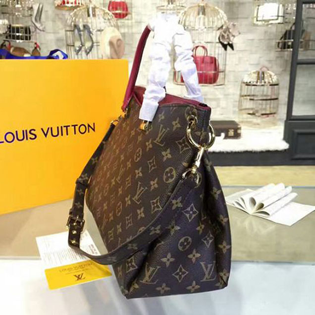 Сумка Louis Vuitton M41599 Pallas Tote Bag Monogram Canvas "Brown" фото № 3