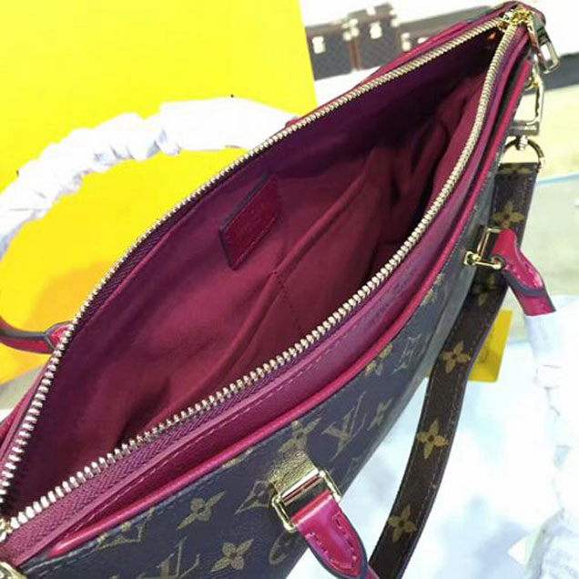 Сумка Louis Vuitton M41599 Pallas Tote Bag Monogram Canvas "Brown" фото № 9