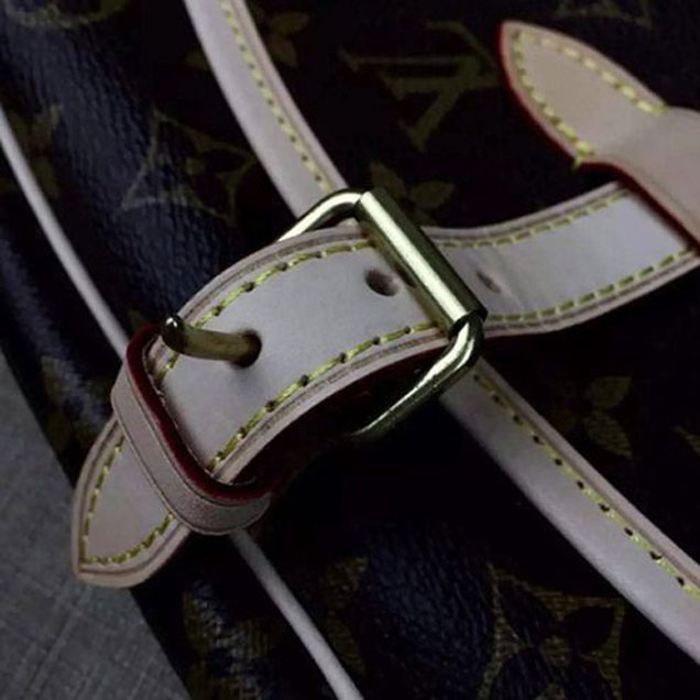 Сумка Louis Vuitton M42256 Saumur Crossbody Bag Monogram Canvas "Brown" фото № 7