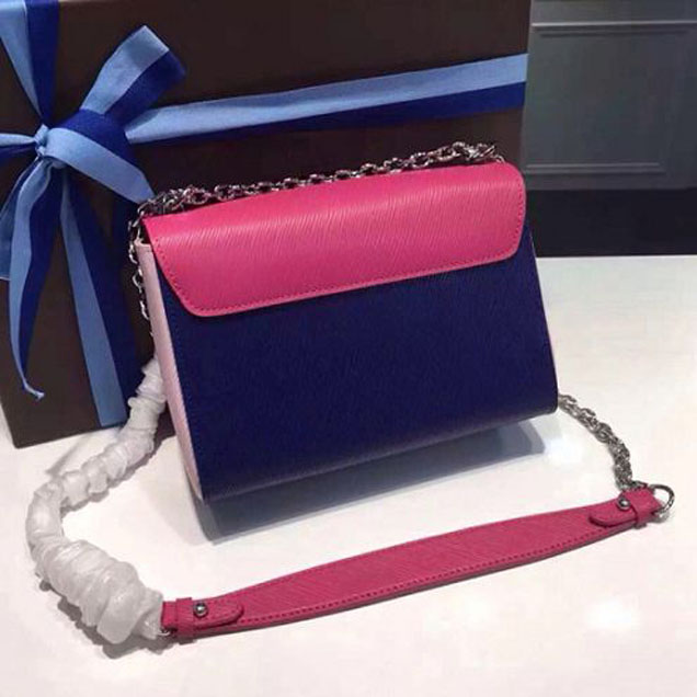 Сумка Louis Vuitton M42359 Twist MM Shoulder Bag Epi Leather "Pink" фото № 4