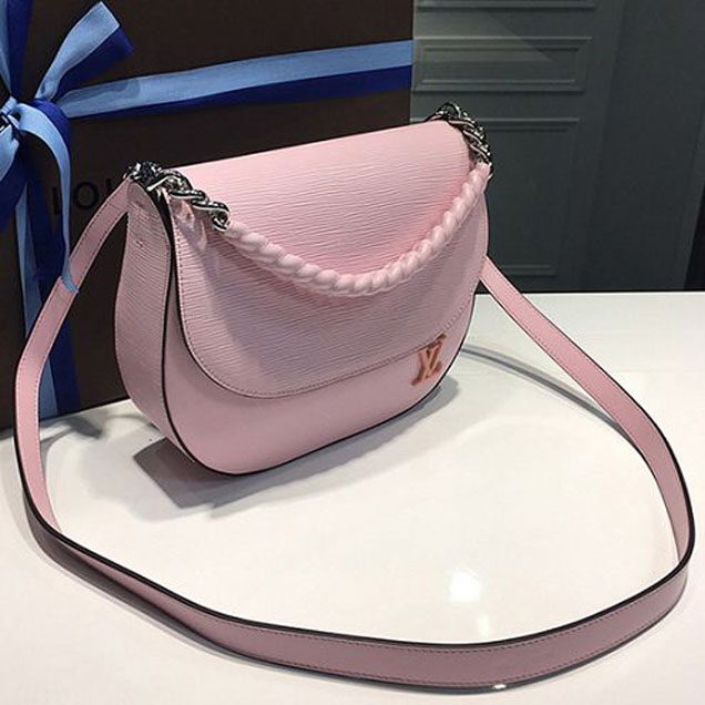 Сумка Louis Vuitton M42676 Luna Crossbody Bag Epi Leather "Pink" фото № 3