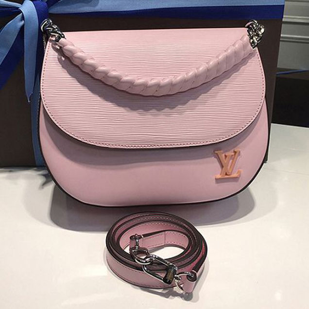 Сумка Louis Vuitton M42676 Luna Crossbody Bag Epi Leather "Pink" фото № 5