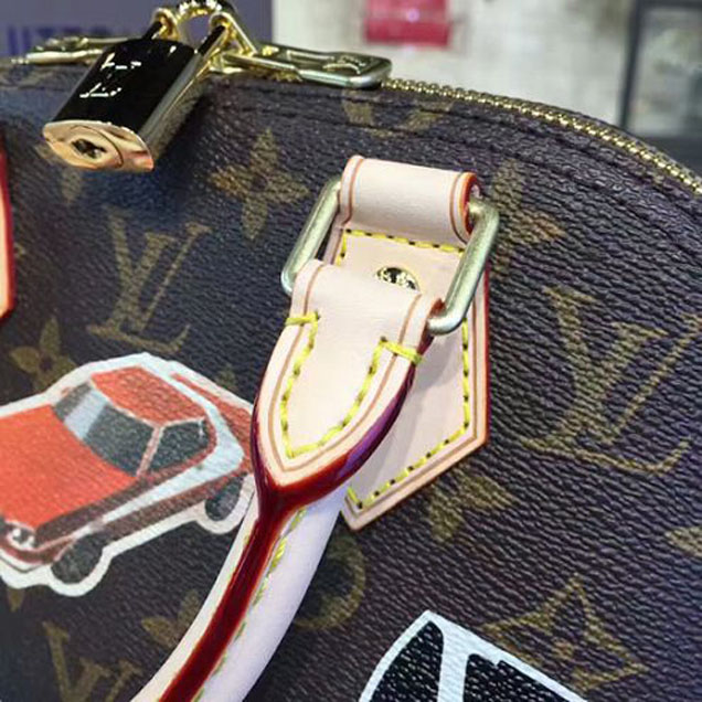 Сумка Louis Vuitton M43230 Alma BB Tote Bag Monogram Canvas "Brown" фото № 7