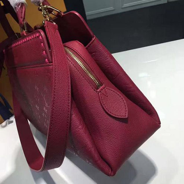 Сумка Louis Vuitton M43249 Vosges MM Tote Bag Monogram Empreinte Leather "Purple" фото № 4