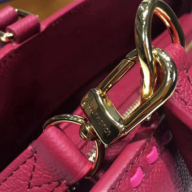 Сумка Louis Vuitton M43249 Vosges MM Tote Bag Monogram Empreinte Leather "Purple" фото № 7