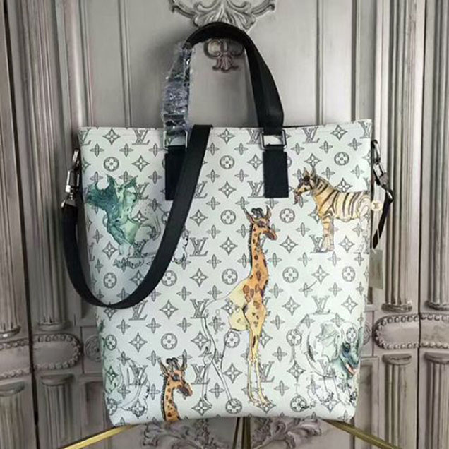 Портфель Louis Vuitton M43295 Tote NS Briefcase Monogram Canvas "White" фото № 4