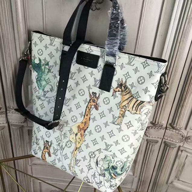 Портфель Louis Vuitton M43295 Tote NS Briefcase Monogram Canvas "White" фото № 5