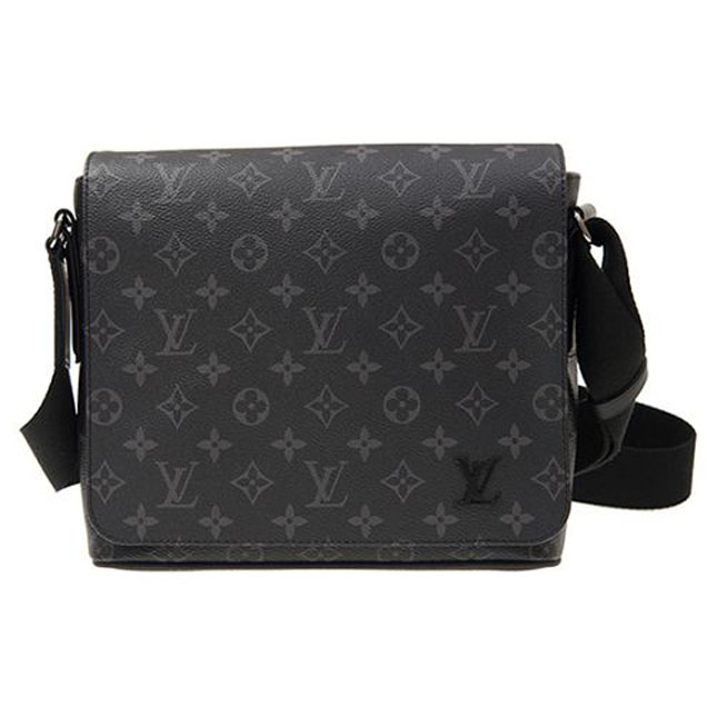 Сумка Louis Vuitton M44000 District PM Messenger Bag Monogram Eclipse Canvas "Black" фото № 2
