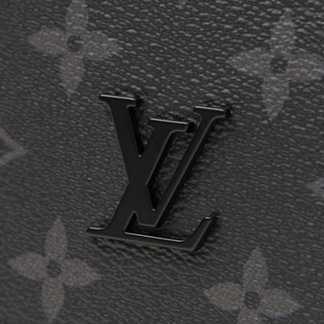 Сумка Louis Vuitton M44000 District PM Messenger Bag Monogram Eclipse Canvas "Black" фото № 6