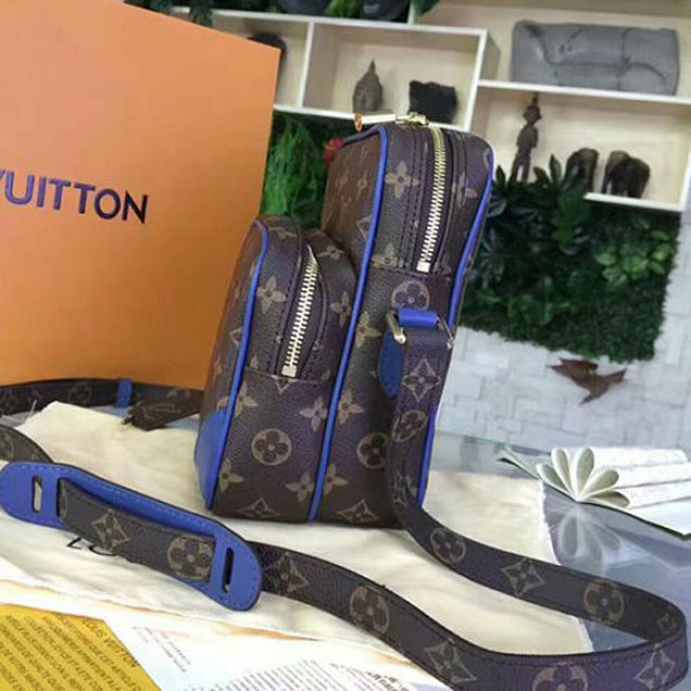 Сумка Louis Vuitton M45233 Amazone Slate Messenger Bag Monogram Canvas "Brown" фото № 4