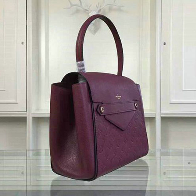 Сумка Louis Vuitton M50440 Trocadero Tote Bag Monogram Empreinte Leather "Purple" фото № 3