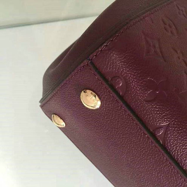 Сумка Louis Vuitton M50440 Trocadero Tote Bag Monogram Empreinte Leather "Purple" фото № 6