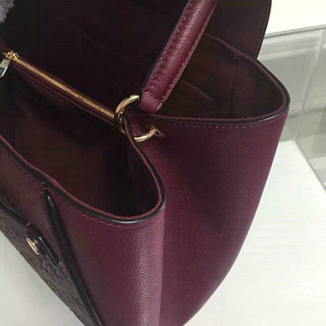 Сумка Louis Vuitton M50440 Trocadero Tote Bag Monogram Empreinte Leather "Purple" фото № 7