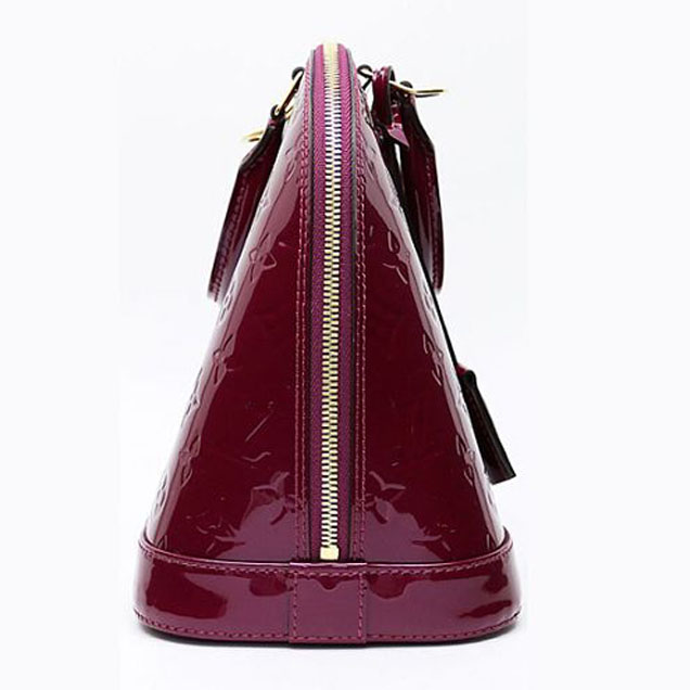 Сумка Louis Vuitton M50561 Alma PM Tote Bag Monogram Vernis "Purple" фото № 4