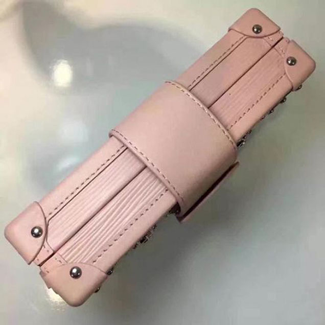 Сумка Louis Vuitton M50733 Petite Malle Crossbody Bag Epi Leather "Peach" фото № 7