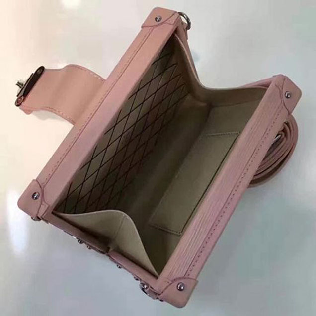 Сумка Louis Vuitton M50733 Petite Malle Crossbody Bag Epi Leather "Peach" фото № 9