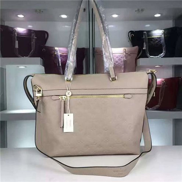 Сумка Louis Vuitton M51759 Boetie Shoulder Bag Monogram Empreinte Leather "Beige" фото № 2