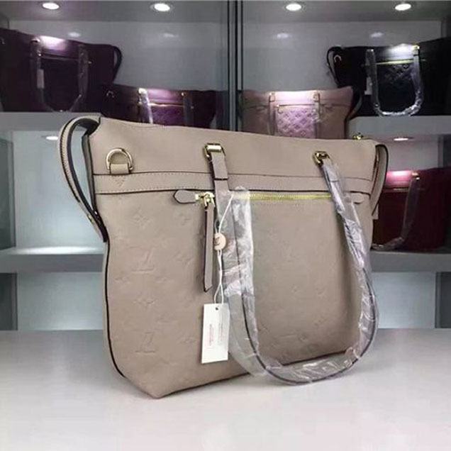 Сумка Louis Vuitton M51759 Boetie Shoulder Bag Monogram Empreinte Leather "Beige" фото № 5