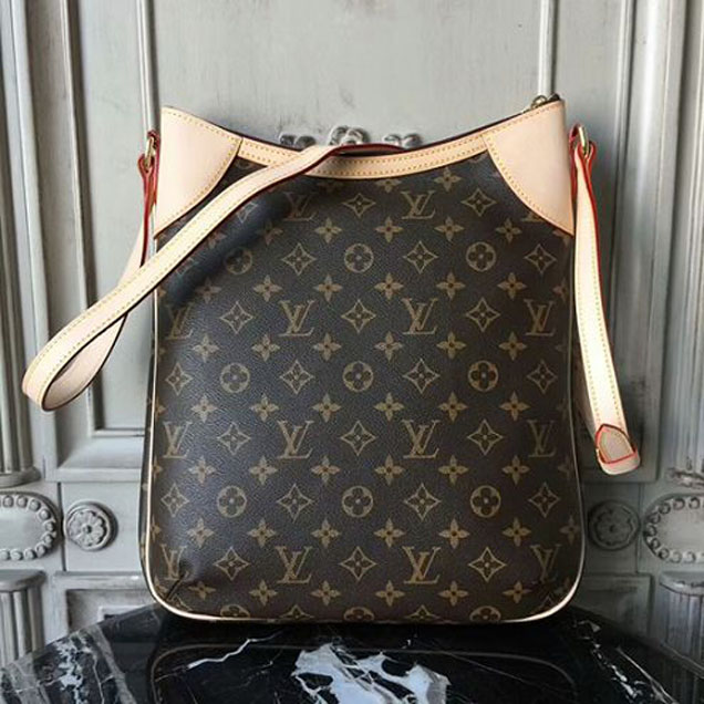 Сумка Louis Vuitton M56389 Odeon MM Crossbody Bag Monogram Canvas "Brown" фото № 4