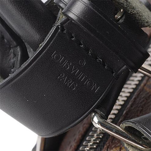 Сумка Louis Vuitton M56711 Keepall Bandouliere 45 Duffel Bag Monogram Macassar Canvas "Brown" фото № 9