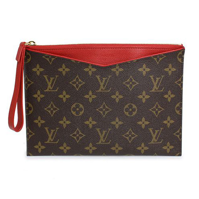Клатч Louis Vuitton M60729 Pochette Pallas Monogram Canvas "Brown" фото № 2