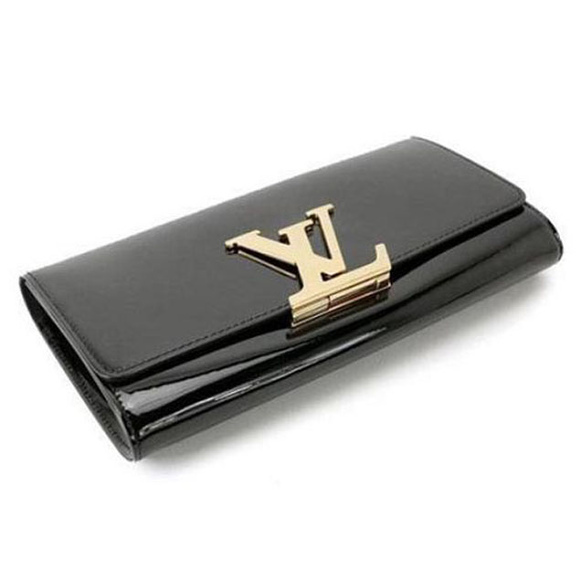 Клатч Louis Vuitton M90083 Louise Monogram Vernis "Black" фото № 3