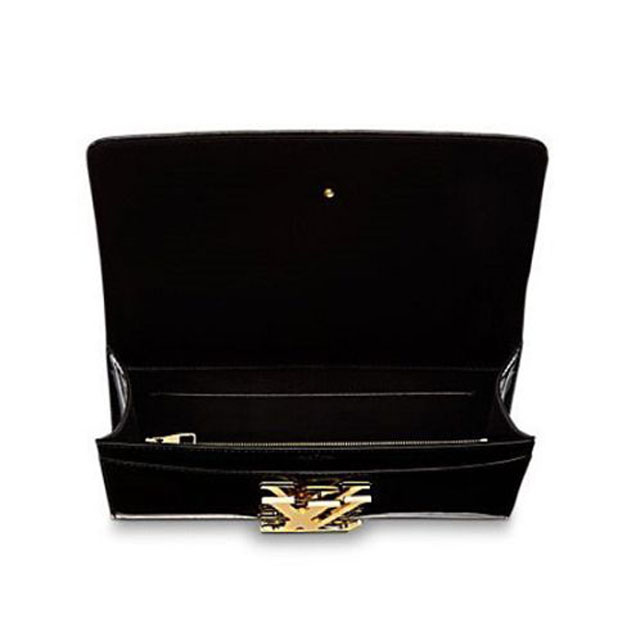 Клатч Louis Vuitton M90083 Louise Monogram Vernis "Black" фото № 8