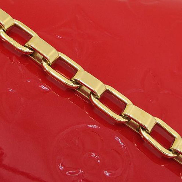Сумка Louis Vuitton M90206 Chain Wallet Monogram Vernis "Red" фото № 10