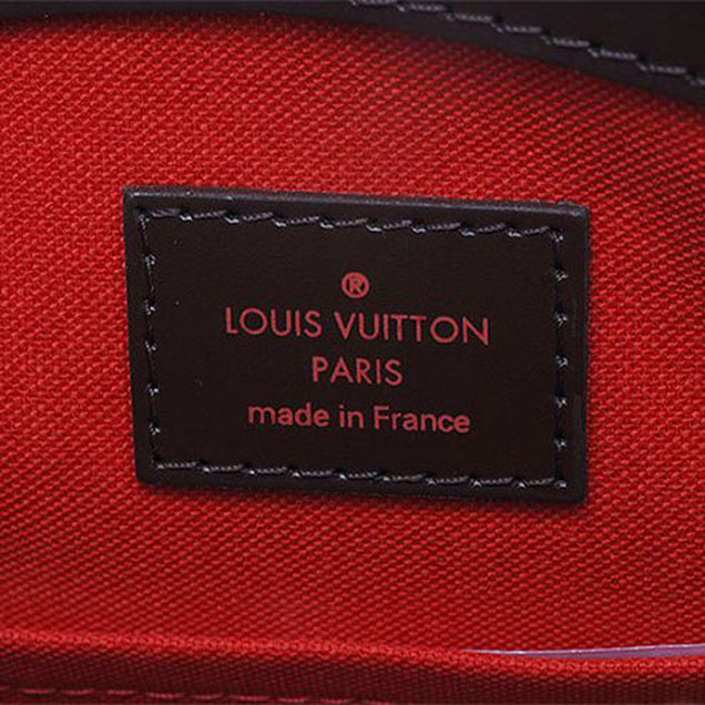 Сумка Louis Vuitton N41117 Verona PM Shoulder Bag Damier Ebene Canvas "Brown" фото № 7