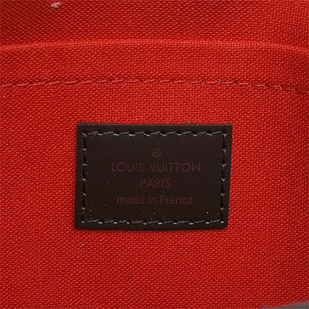 Сумка Louis Vuitton N41129 Favorite MM Damier Ebene Canvas "Brown" фото № 9