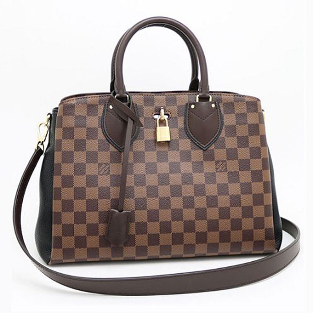 Сумка Louis Vuitton N41487 Normandy Tote Bag Damier Ebene Canvas "Brown" фото № 2