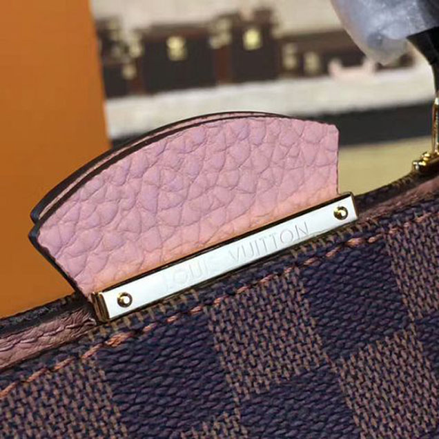 Сумка Louis Vuitton N41674 Brittany Tote Bag Damier Ebene Canvas "Brown" фото № 6