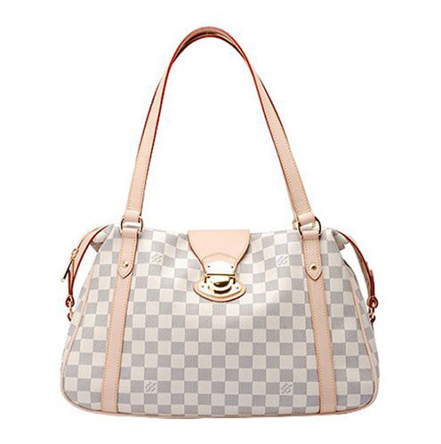 Сумка Louis Vuitton N42220 Stresa PM Shoulder Bag Damier Azur Canvas "White" фото № 2
