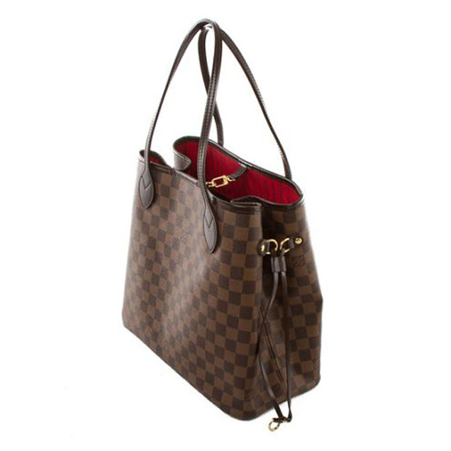 Сумка Louis Vuitton N51105 Neverfull MM Shoulder Bag Damier Ebene Canvas "Brown" фото № 4
