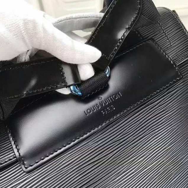 Рюкзак Louis Vuitton M50159 Christopher PM Backpack Epi Leather "Black" фото № 9