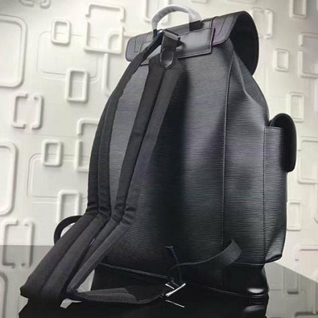 Рюкзак Louis Vuitton M50159 Christopher PM Backpack Epi Leather "Black" фото № 5