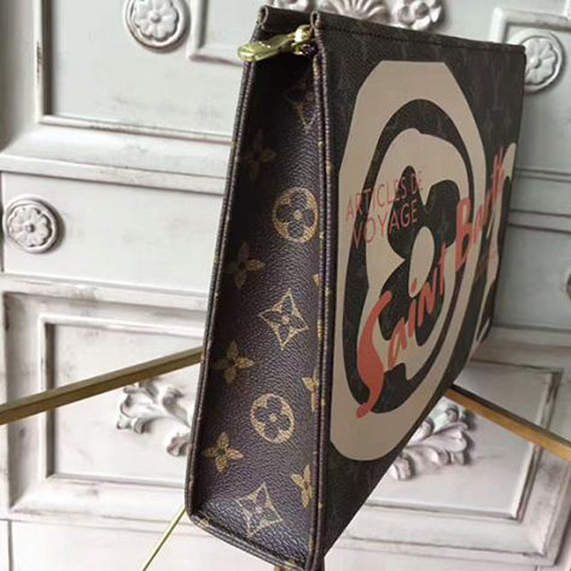 Косметичка Louis Vuitton Toiletry Pouch 26 M44136 Monogram Canvas "Brown" фото № 5