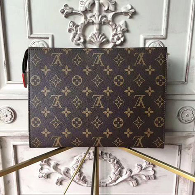 Косметичка Louis Vuitton Toiletry Pouch 26 M44136 Monogram Canvas "Brown" фото № 4