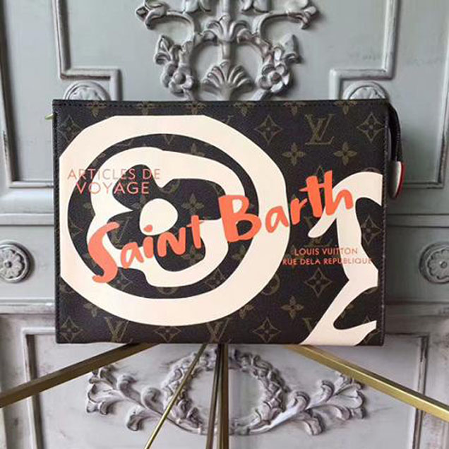 Косметичка Louis Vuitton Toiletry Pouch 26 M44136 Monogram Canvas "Brown" фото № 2