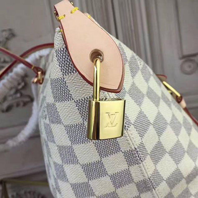 Сумка Louis Vuitton Iena MM N44040 Damier Azur Canvas "White" фото № 6